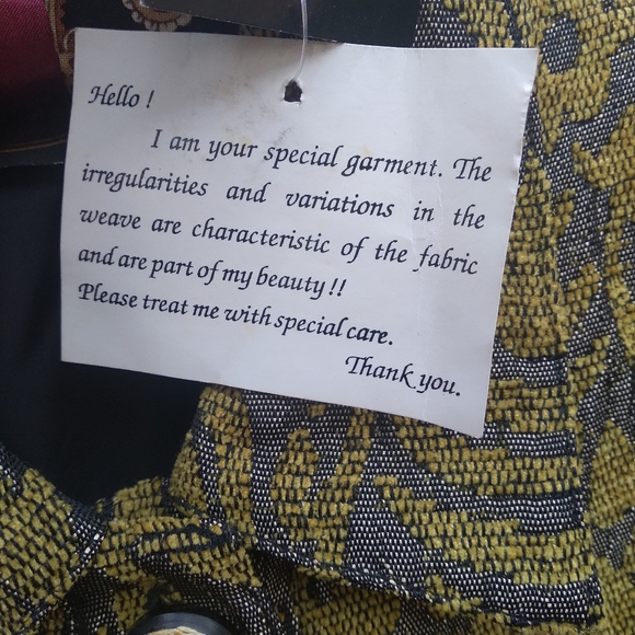 Alex Kim Sz S Tapestry Jacket - Picture 7 of 8